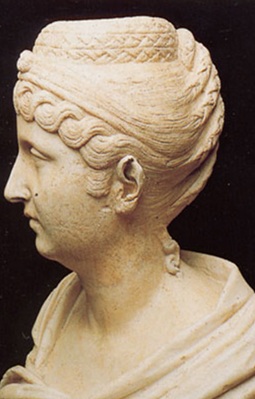 Faustina Major wife of Antoninus Pius  138-161 CE   Musei Capitolini Roma Albani Collection